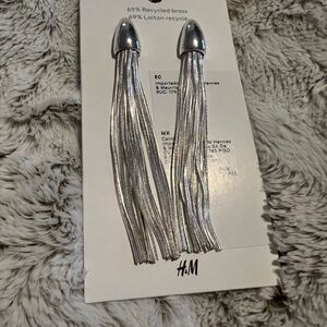 H&M Silver Dangle Earrings